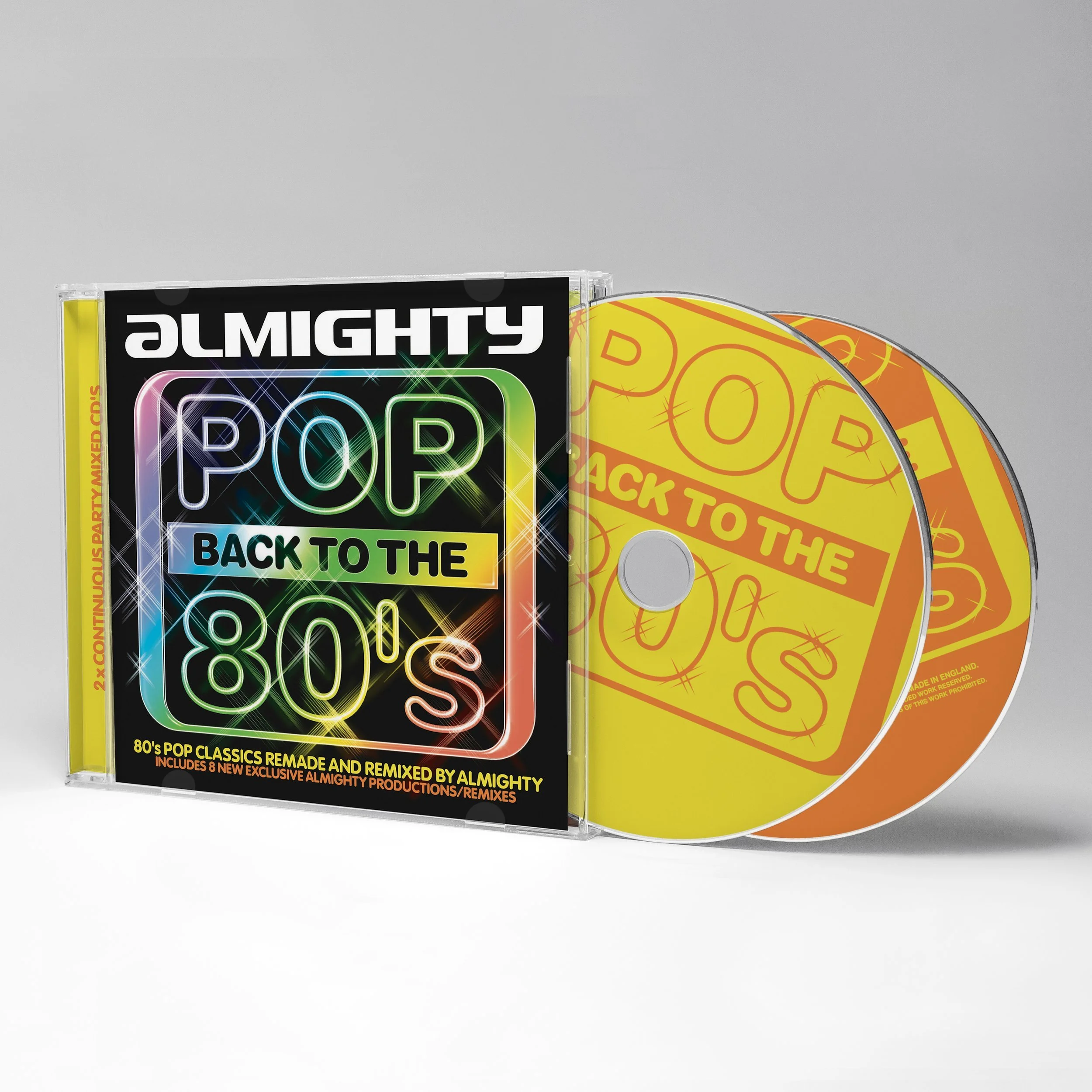 Various - Almighty Pop Back To The 80's — Almighty Records
